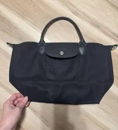 【美品】LONGCHAMP ロンシャン　デポゼ　トートバッグ　ブラック 2026年最新】longchamp DEPOSEの人気アイテム - メルカリ