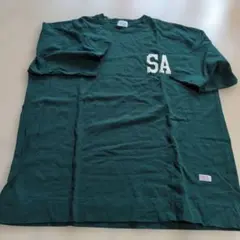 coen SAロゴプリントTシャツ グリーン XLのサムネイル