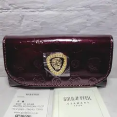 ★未使用レベル★GOLD PFEIL キーケース 5連 ゴールドファイル レザー