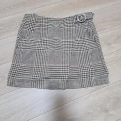 Heather 千鳥格子柄 タイトキュロットスカートのサムネイル