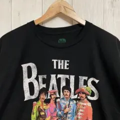 ザ・ビートルズ THE BEATLES バンド 黒 Tシャツ ビッグサイズ