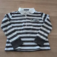 BeBe ストライプ ポロシャツ 100