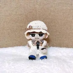 Snow Man すのチル チルぬい服 4点セット[ベージュチェック]