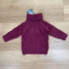 RUGGED WORKS シャギータートルニット セーター 80サイズ