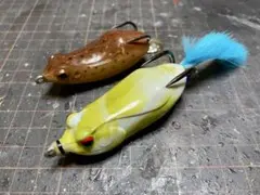 雷魚　フロッグ フクスケフロッグセッティング 雷魚 ライギョ 香川塩ビ工業