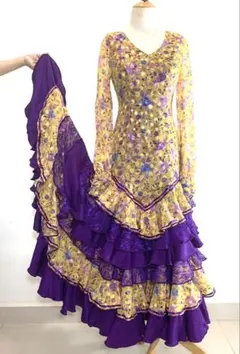 2025年最新】フラメンコ 衣装 ワンピースの人気アイテム - メルカリ