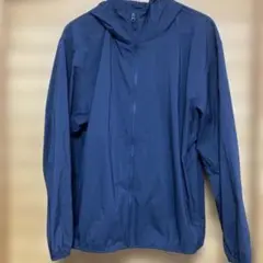 ユニクロ ポケッタブルUVカットパーカNANODESIGN ネイビー L