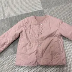 キルティングジャケット ピンク 120センチ UNIQLO