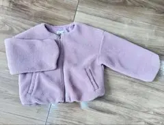 branshes ブランシェス ボアジャケット ピンク 110cm