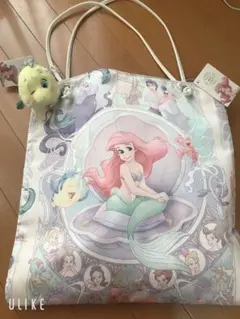 激レア 完売品【 Disney 】 リトル・マーメイド 折りたたみボストン 