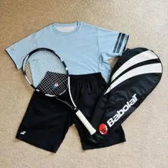 バボラ（BabolaT）硬式テニスラケット＆メンズウェアセットのサムネイル