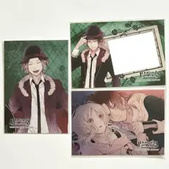 DIABOLIK LOVERSアニくじ ブロマイド 逆巻ライト3点セット