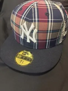 New Era 59FIFTY チェック柄キャップ 7 3/8