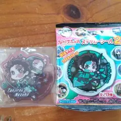 鬼滅の刃 ぴた！でふぉめステッカーシール2 ２個セット