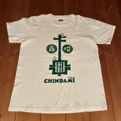 CHINDAMI 三線 Tシャツ ホワイト Mサイズ