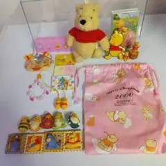 くまのプーさん 小物色々詰め合わせ (小さいぬいぐるみはおまけ)