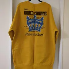 RODEO CROWNS イエロースウェット