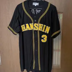 阪神タイガース ブラックユニフォーム XO #3 大山選手