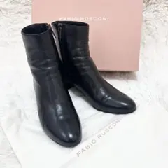 FABIO RUSCONI beams別注 size37 黒 ブーツ