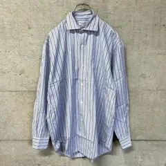 Paul Smith ポールスミス ストライプ ワイシャツ M ライトブルー