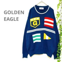希少【GOLDEN EAGLE/ゴールデンイーグル】ニットセーター　ユニセックスのサムネイル