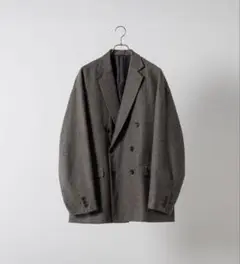 【美品】soerte オーバーサイズダブルブレストジャケット