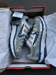 NIKE p6000 26.5cm シルバー　ブルー