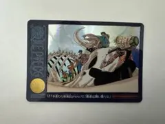 ワンピース。ビジュアルアドベンチャーカード。「勇者は舞い降りた