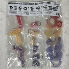 TWICE LOVELYS サナジヒョチェヨン カラビナフロッキーまとめ売り6点