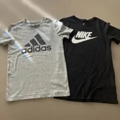 adidasとNikeのTシャツ2枚セット 140