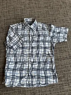 BURBERRY BLACK LABEL 半袖シャツ チェック柄 サイズ2のサムネイル