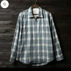 やんのりへい pablo vinci シャンブレーシャツ　M 新品未使用 Chambray zip shirt – Pablo vinci