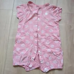 ピンク ドット柄 ツーウェイ・ドレスオール