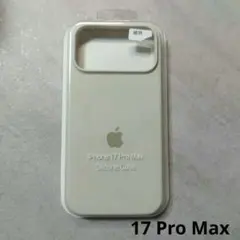 iPhone 17 Pro Max シリコンケース アイボリー MagSafe