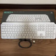 ロジクール MX KEYS S ペイルグレー KX800sPG