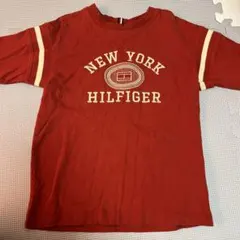 TOMMY HILFIGER 赤 Tシャツ NEW YORK122
