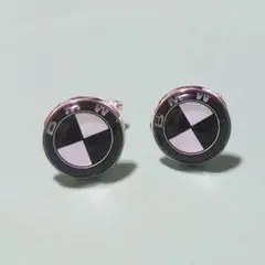 BMW　カフスボタン　カフリンクス ブラック