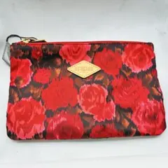 【極美品】MZ WALLACE ポーチ レッド ローズ柄のサムネイル