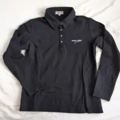 marie claire 黒 ポロシャツ レディース ゴルフ