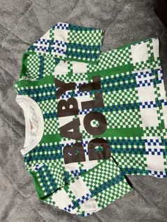 BABY DOLL チェック柄 Tシャツ