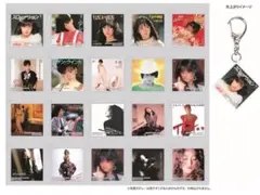 中森明菜 写真展限定 ジャケットアクリルキーホルダー 15種