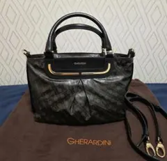 ゲラルディーニ 2way ハンドバッグ ショルダーバッグ