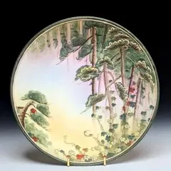 【M】1911年～1921年 オールドノリタケ 一陳盛上雪松文 飾り皿 M】1911年～1921年 オールドノリタケ 一陳盛上雪松文 飾り皿 - メルカリ