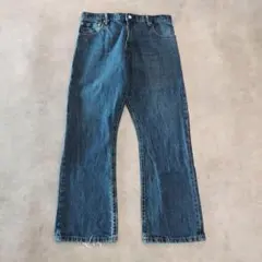 リーバイス517 Levis W34 フレアブーツ 青 古着 00s 21407 - メルカリ