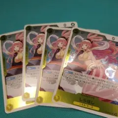 ワンピースカードゲーム EB03-052 しらほし R 4枚セット
