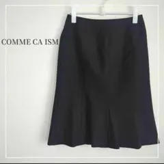 値下げ❗️【COMME CA ISM】ブラックストライプスカート