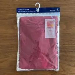 新品未開封　ヒートテック　UネックT 半袖　Sサイズ　ピンク