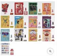 一番くじ　ワンピース　K賞　クリアファイル&ステッカーセット　コンプリート