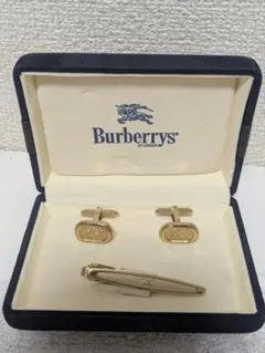 BURBERRY 美品 カフス BURBERRY バーバリー カフスボタン シルバー925 ヴィンテージ メンズ