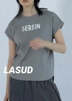 ヤマダヤ LASUD フレンチスリーブロゴTEEのサムネイル